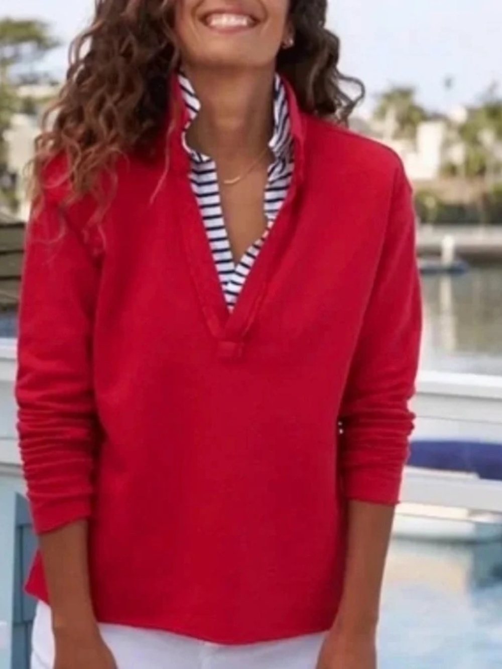 Frank and Eileen PATRICK Double Decker Red, Triple Fleece